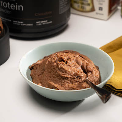 Chocolate Protein Brownie Batter