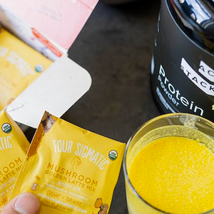 Golden Turmeric-Vanilla Protein Shake (Dairy Free)