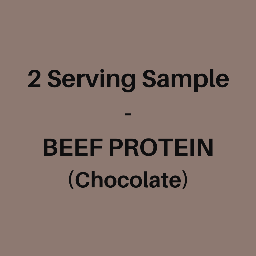 2 Serving Sample - Active Stacks Chocolate Beef Isolate Protein (Limit