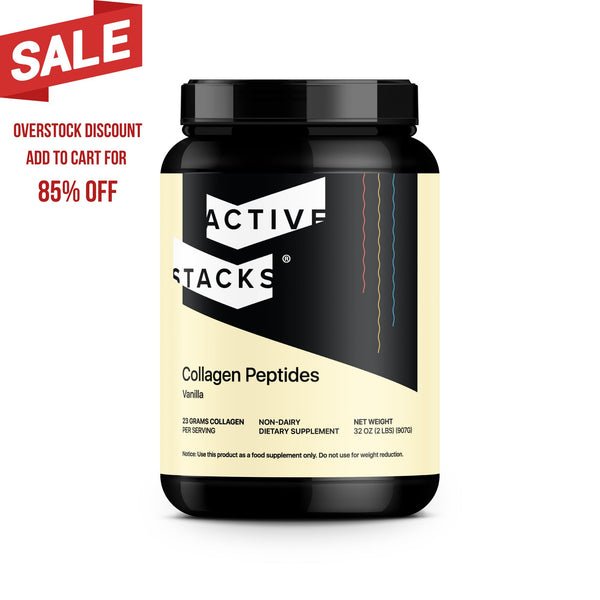 Active Stacks Collagen Peptides - Vanilla 2lb