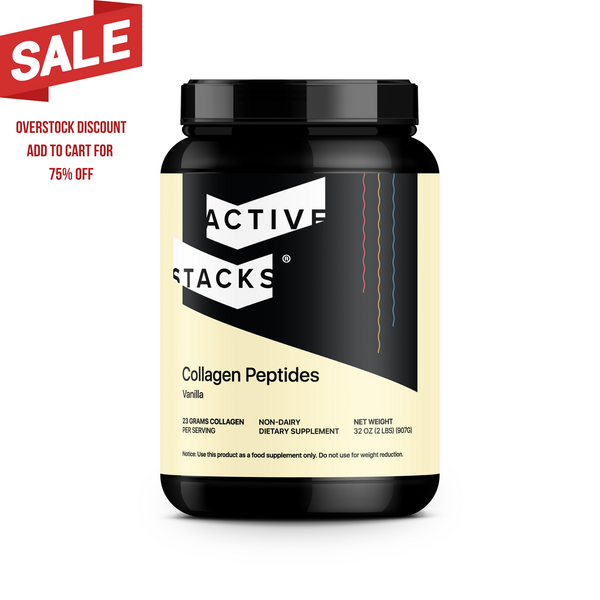 Active Stacks Collagen Peptides - Vanilla 2lb