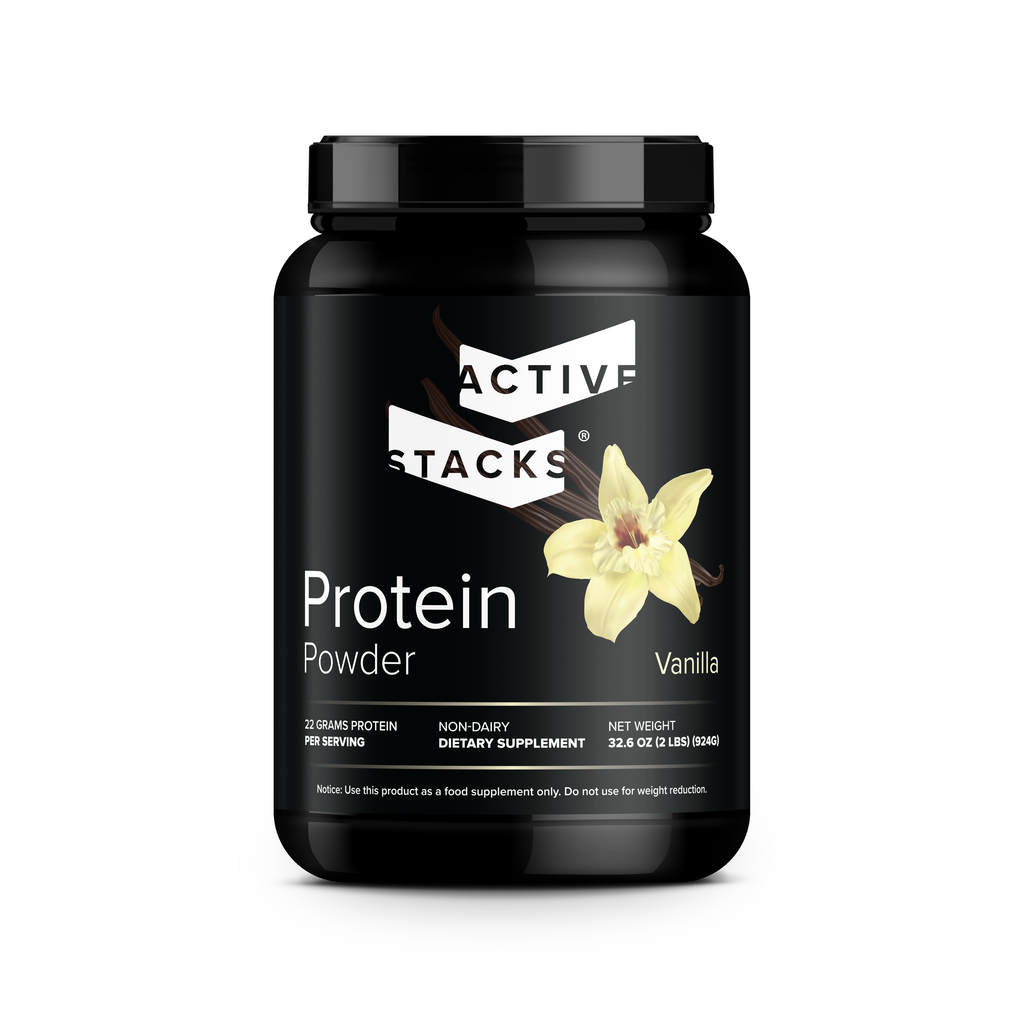 Active Stacks Protein Powder - Vanilla 2lb